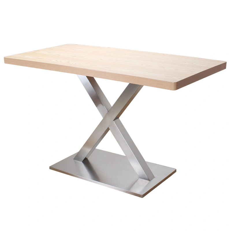 Customized with High Quality Shape X Modern Steel Table Base for Sale